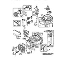 Briggs & Stratton 12H802-1570-21 cylinder assembly diagram