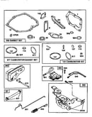 Air cleaner assembly and gasket set