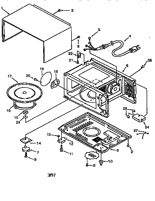 MICROWAVE PARTS