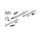 Craftsman 13953664SRT rail assembly diagram