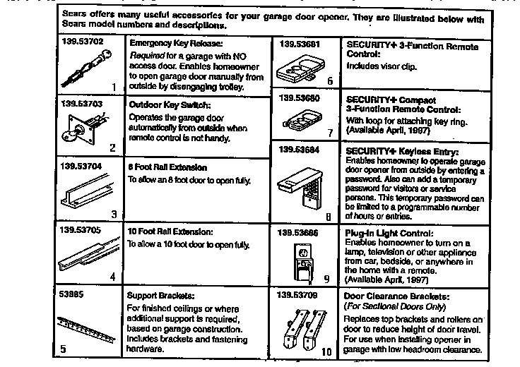 Accessories