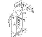 Kenmore 2539363001 cabinet parts diagram