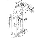 Kenmore 2539363011 cabinet parts diagram