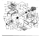 Craftsman 58032782 cradle and stator assembly diagram