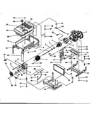 Cradle and stator assembly