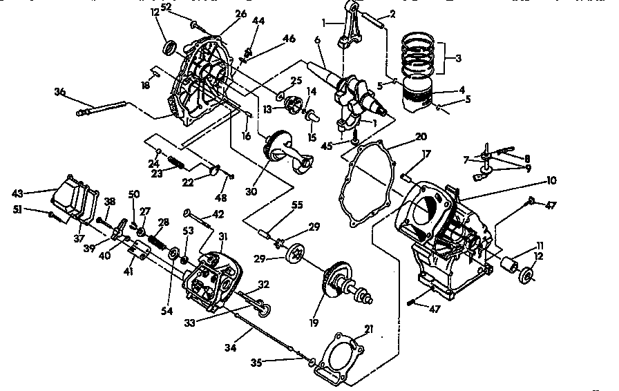 Crankcase assembly
