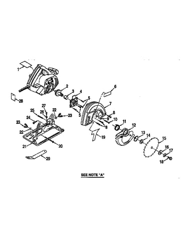 Base and blade assembly