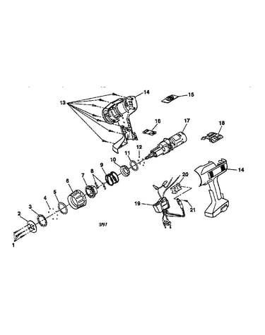 Motor and housing assembly