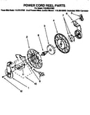 Power cord reel parts