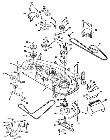 Mower deck