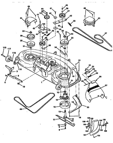 Mower deck