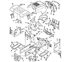 Western Auto AYP9158A79 chassis and enclosures diagram