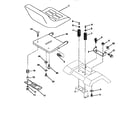 Western Auto AYP9158A79 seat assembly diagram