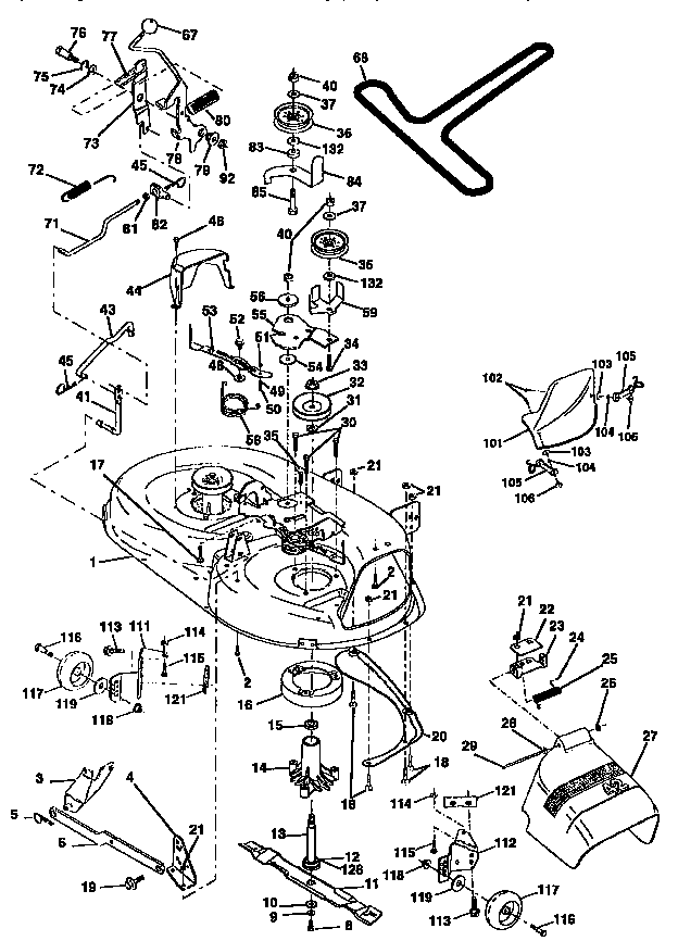 Mower deck