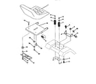 Western Auto AYP9182A79 seat assembly diagram