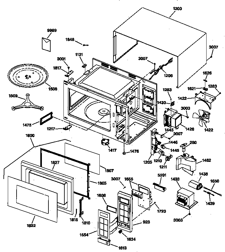 MICROWAVE PARTS