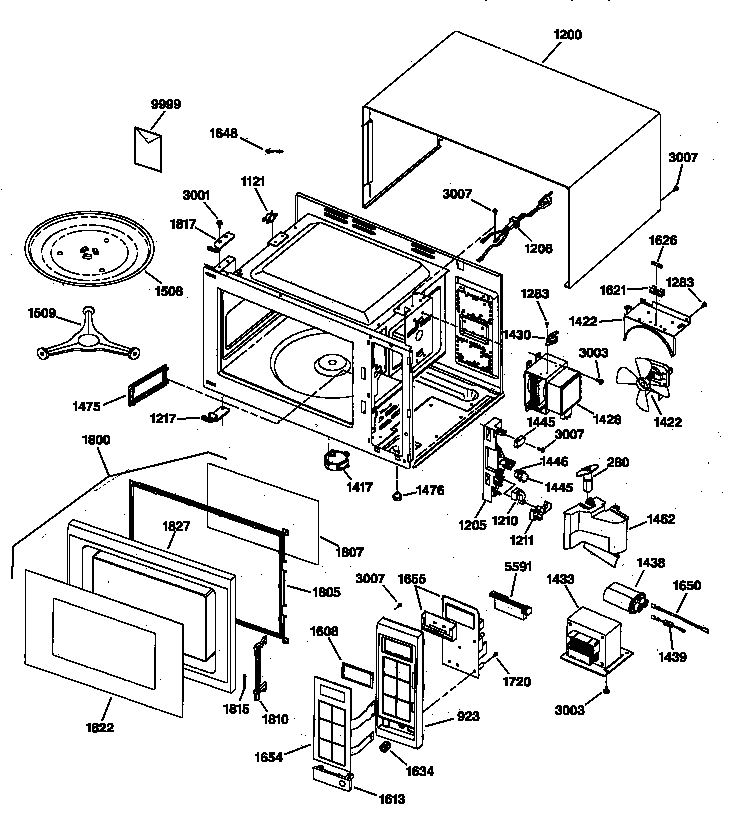 MICROWAVE PARTS