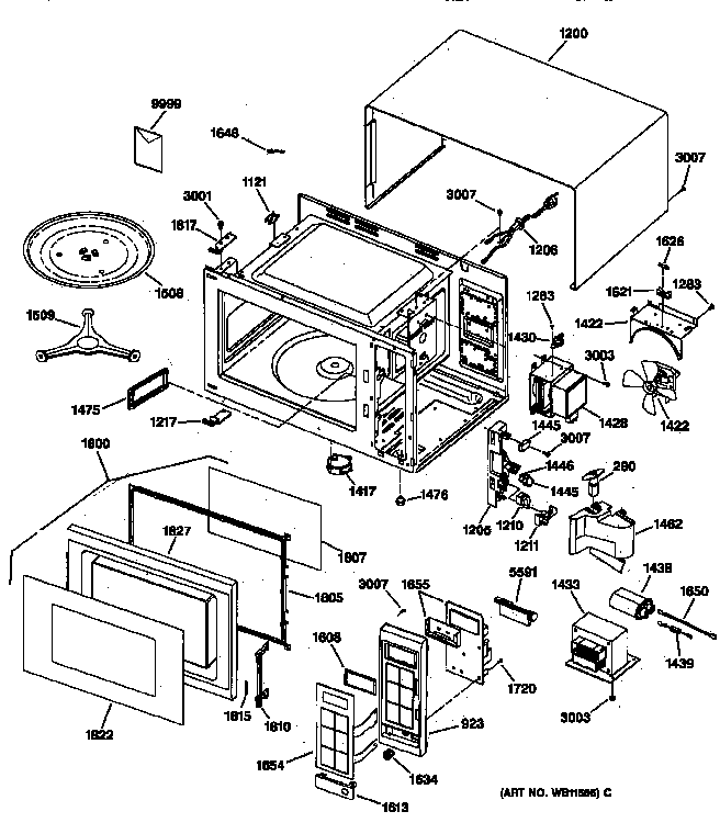 MICROWAVE PARTS