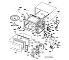 GE JES733WV01 microwave parts diagram