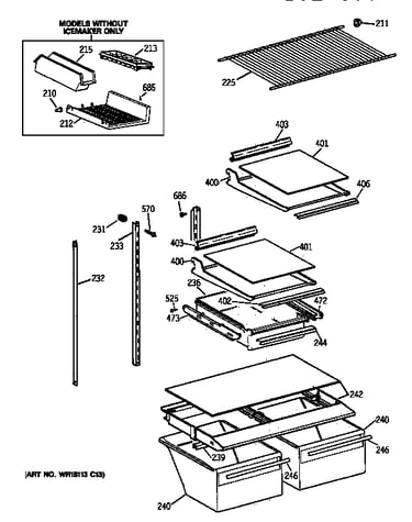 Shelf parts