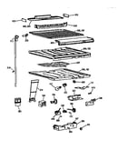 Compartment separator parts