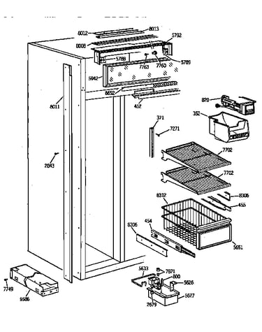 Freezer section