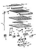 Compartment separator parts