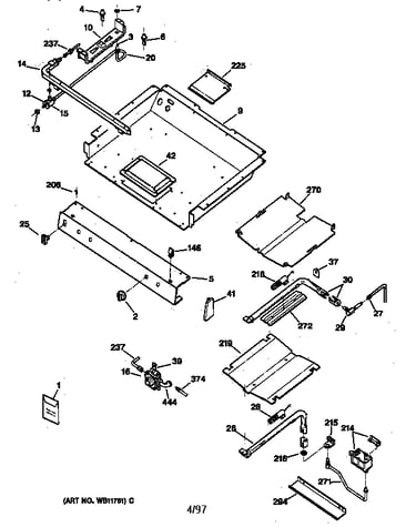 Gas burner parts