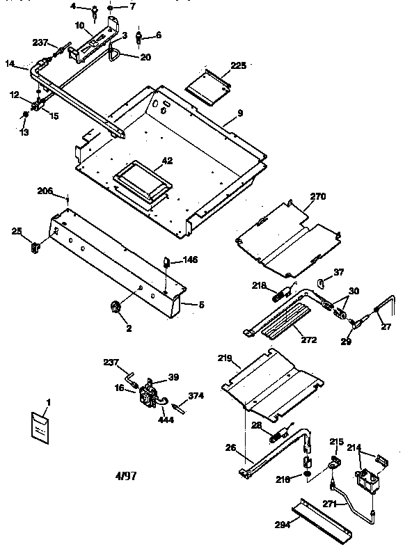 GAS BURNER PARTS