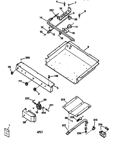 Gas & burner parts