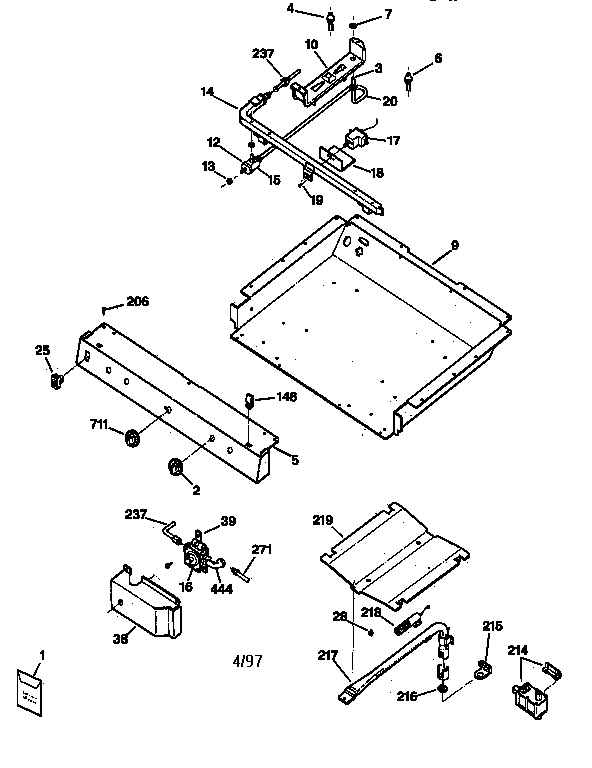 Gas & burner parts