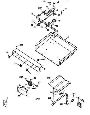 Gas & burner parts
