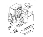 Kenmore 6651544594 tub assembly diagram