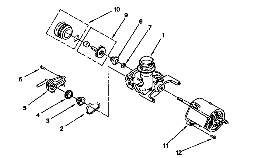 Pump and motor