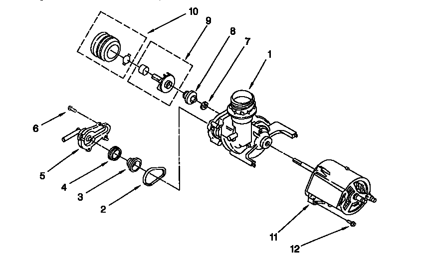 Pump and motor