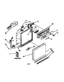 Frame and console