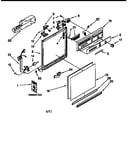 Frame and console