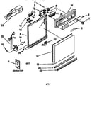 Frame and console