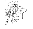 Kenmore 66517621692 tub assembly diagram