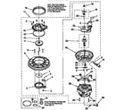 Kenmore 66517621692 pump and motor diagram