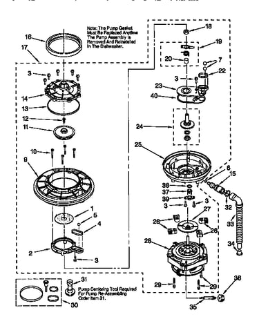 Pump and motor