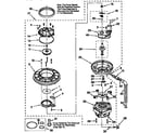 Kenmore 66515921692 pump and motor diagram