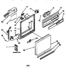 Frame and console
