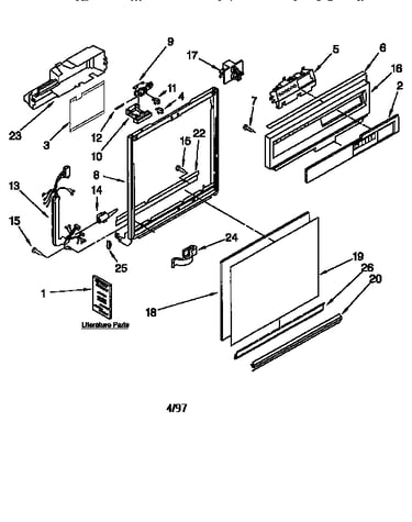 Frame and console