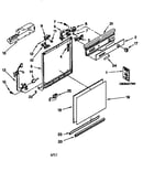 Frame and console