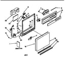 Frame and console