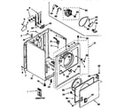 Kenmore 11066612692 cabinet diagram