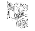 Kenmore 11066801692 cabinet diagram