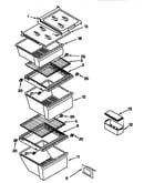 Refrigerator shelf