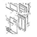 Whirlpool ET21PKXFN01 door diagram